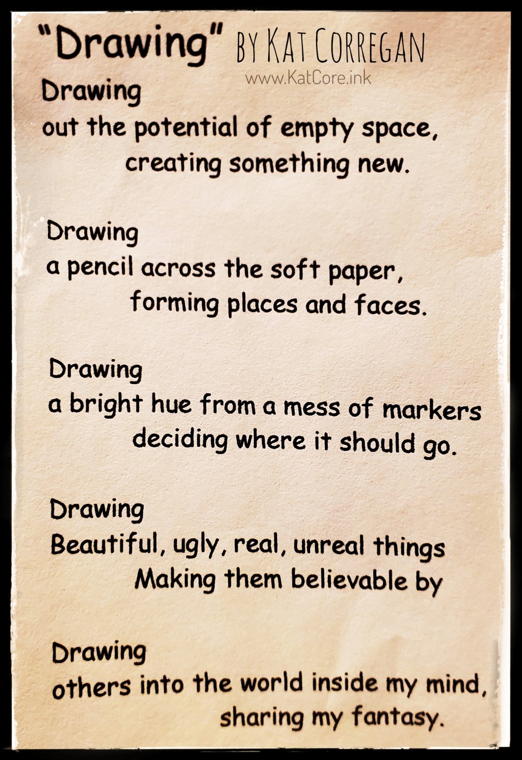 Poem: Drawing