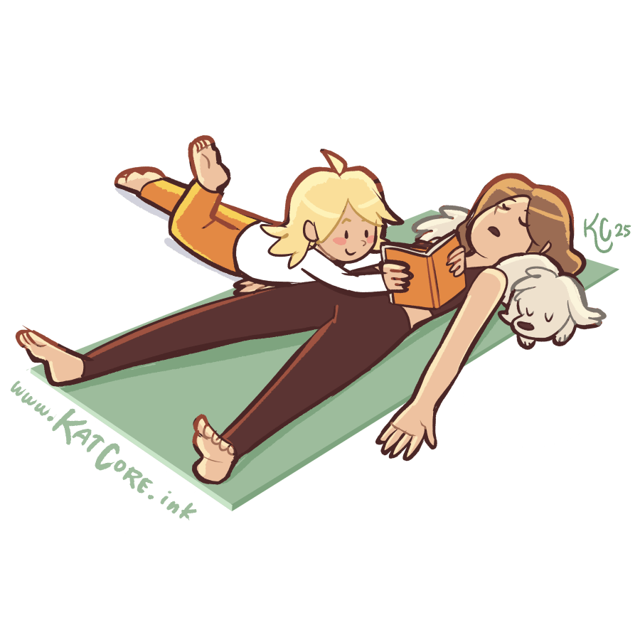 Moms vs. yoga: corpse&nbsp;pose